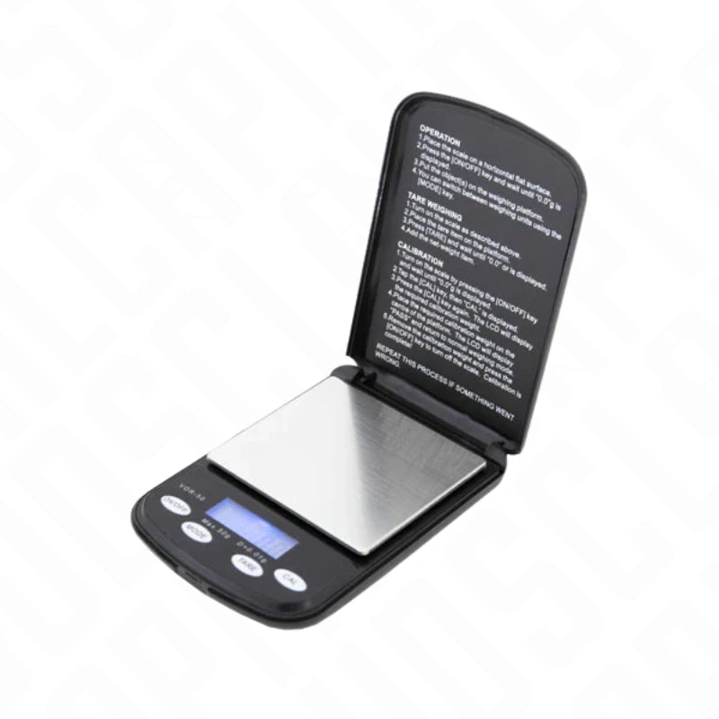 Kenex Vortex Black Digital Scale 0.1g - 500g