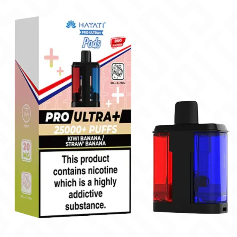 Hayati Pro Ultra Plus 25K Replacement Pods + Refills