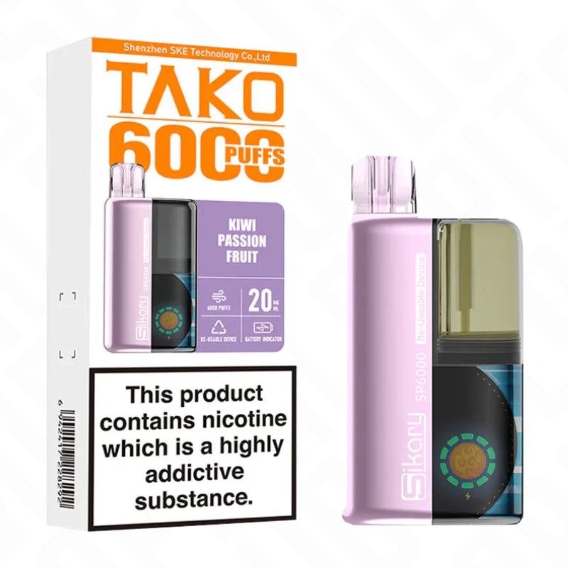 Sikary Tako SP6000 Prefilled Pod Vape Kit