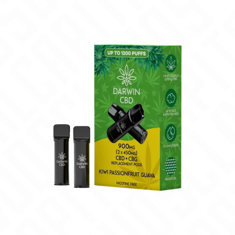 Darwin CBD 900mg Prefilled Replacement Pods Darwin CBD