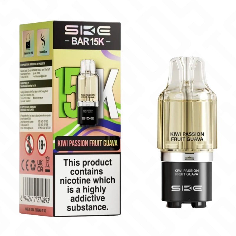 SKE Bar 15K Prefilled Replacement Pods