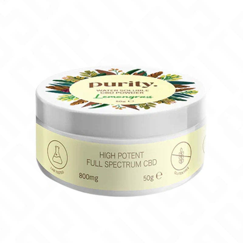 Purity 800mg Full-Spectrum High Potency CBD Water Soluble Powder 50g