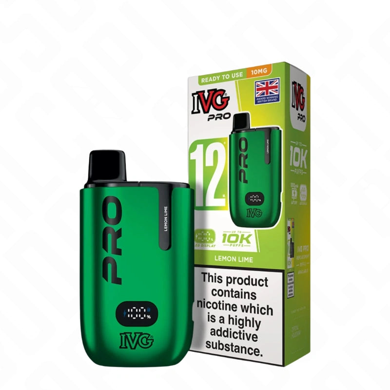 IVG Pro 12 10K Prefilled Pod Vape Kit (10mg)