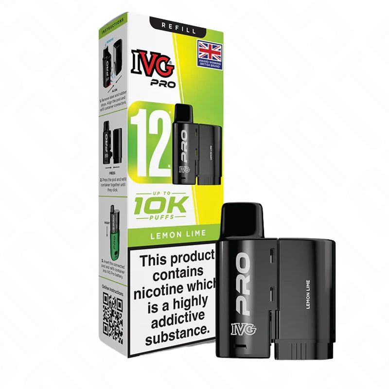 IVG Pro 12 Prefilled Replacement Pods (20mg)