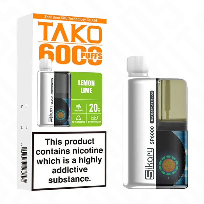 Sikary Tako SP6000 Prefilled Pod Vape Kit