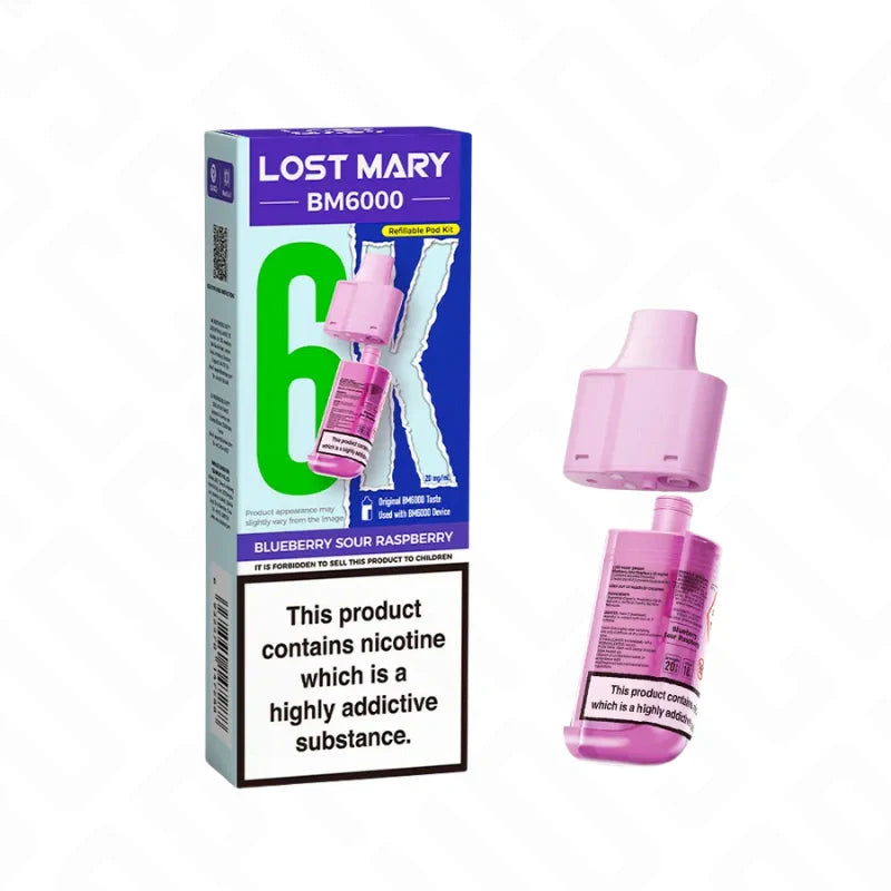 Lost Mary BM6000 Prefilled Replacement Pods Lost Mary