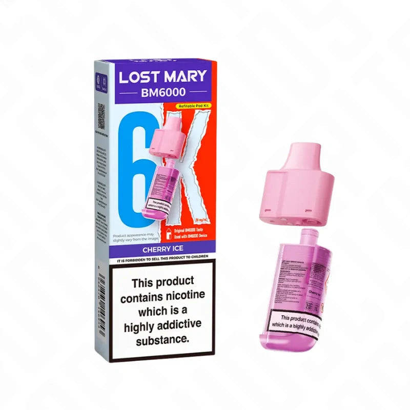 Lost Mary BM6000 Prefilled Replacement Pods Lost Mary