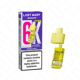 Lost Mary BM6000 Prefilled Replacement Pods Lost Mary