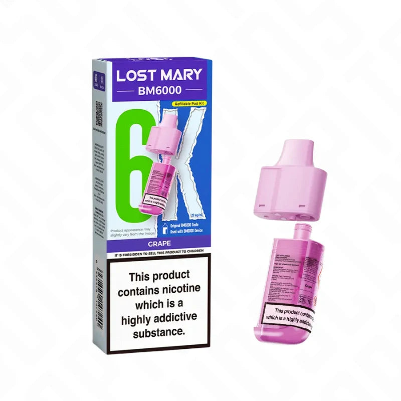 Lost Mary BM6000 Prefilled Replacement Pods Lost Mary