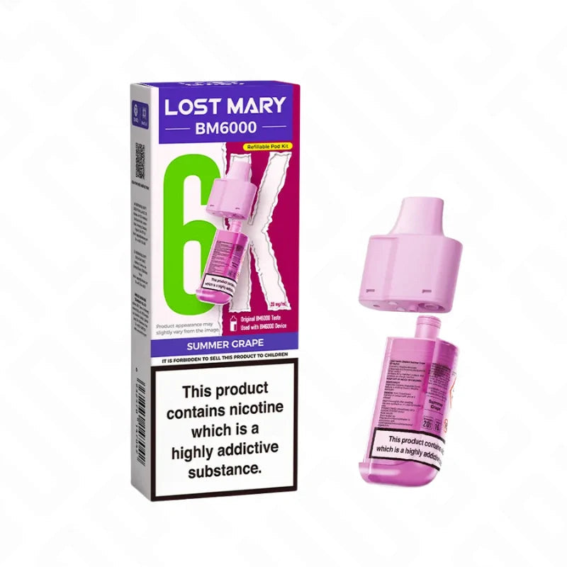 Lost Mary BM6000 Prefilled Replacement Pods Lost Mary