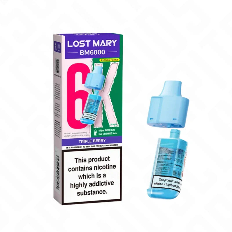 Lost Mary BM6000 Prefilled Replacement Pods Lost Mary