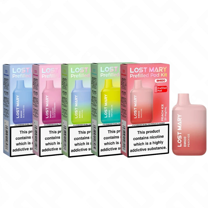 Lost Mary BM600 Prefilled Pod Vape Kit Lost Mary