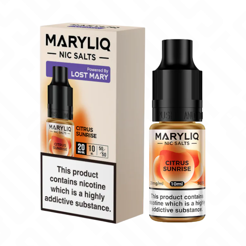 Lost Mary MARYLIQ Nic Salt - Citrus Sunrise