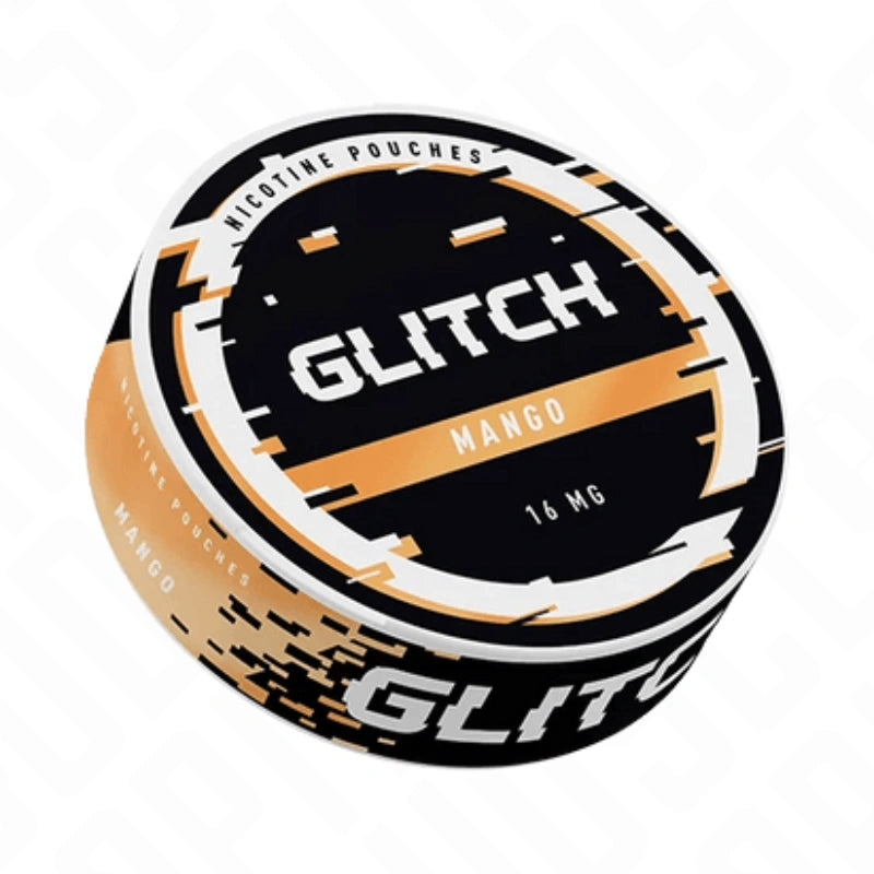 Glitch Regular 16mg Nicotine Pouches N.G.P Tobacco