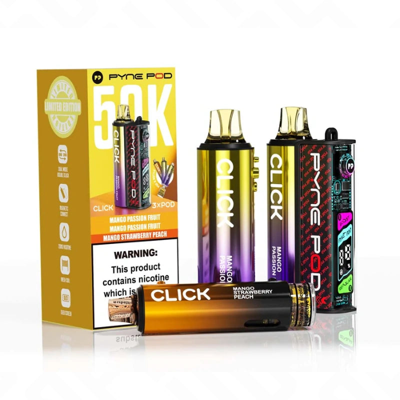 Pyne Pod Click 50K Prefilled Pod Vape Kit Pyne Pod