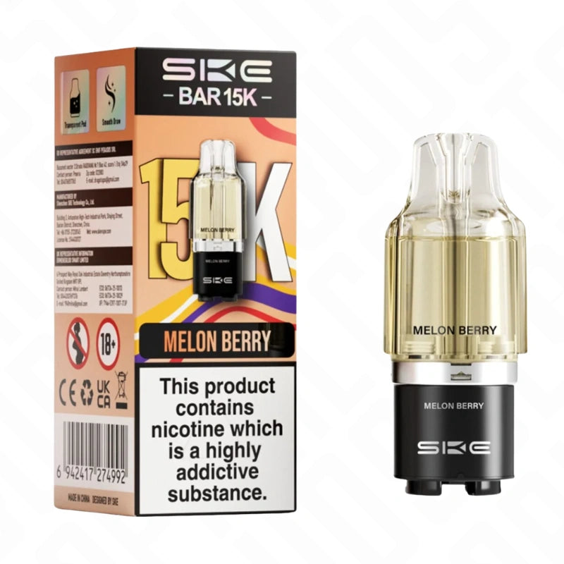SKE Bar 15K Prefilled Replacement Pods