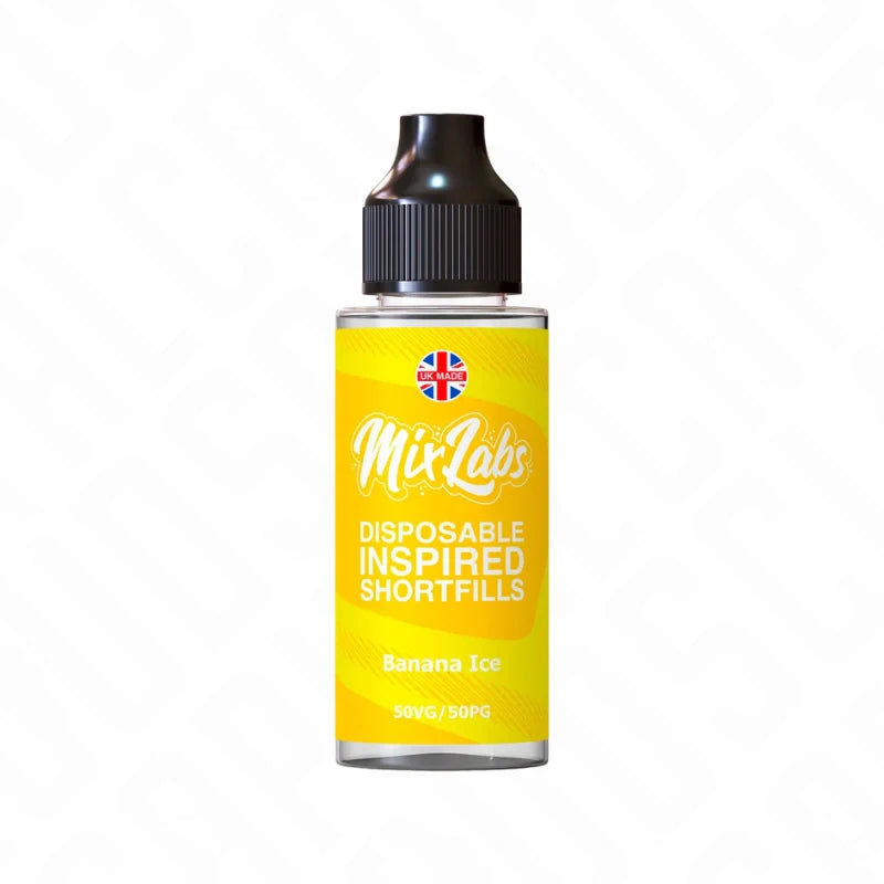 Mix Labs Shortfill - Banana Ice Mix Labs
