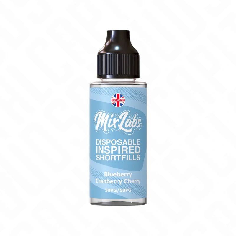 Mix Labs Shortfill - Blueberry Cranberry Cherry Mix Labs