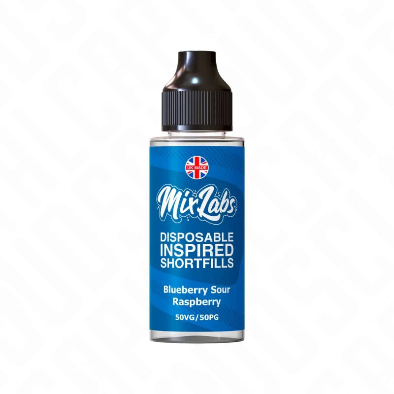 Mix Labs Shortfill - Blueberry Sour Raspberry Mix Labs