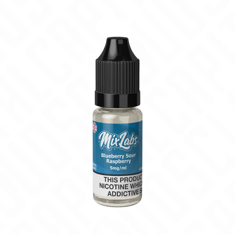 Mix Labs Blueberry Sour Raspberry 50/50 Nic Salt 10ml
