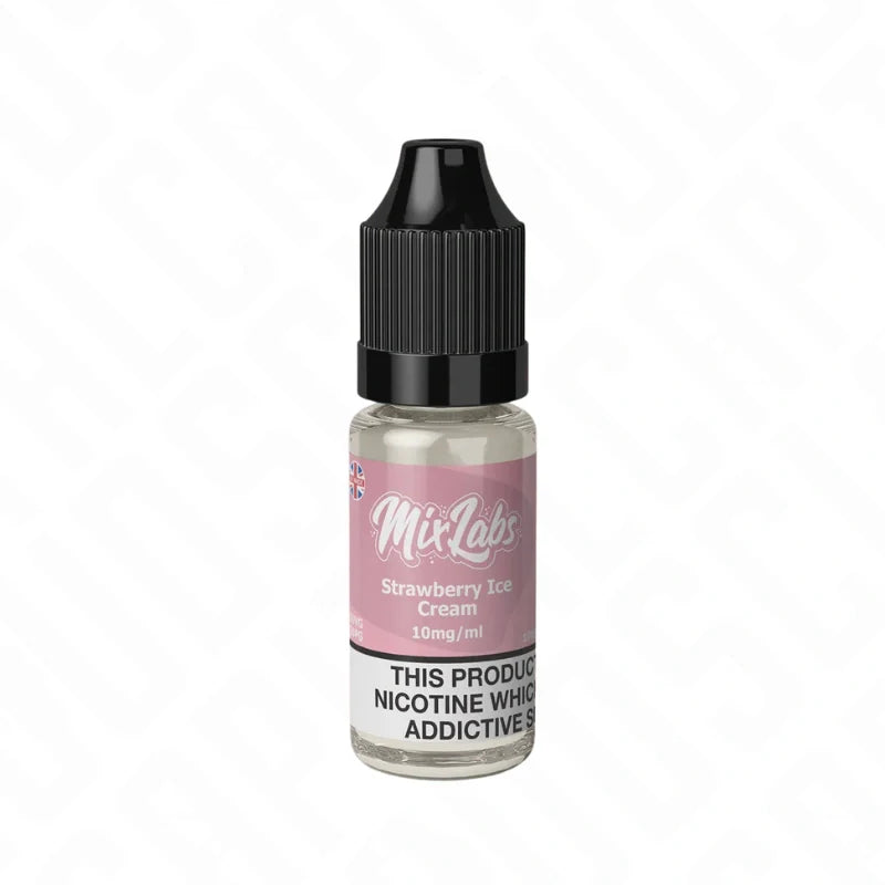 Mix Labs Strawberry Ice Cream 50/50 Nic Salt 10ml