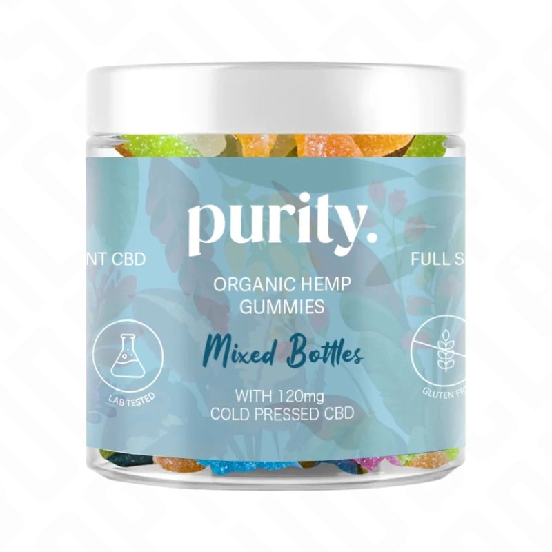 Purity 120mg Full-Spectrum CBD Vegan Gummies