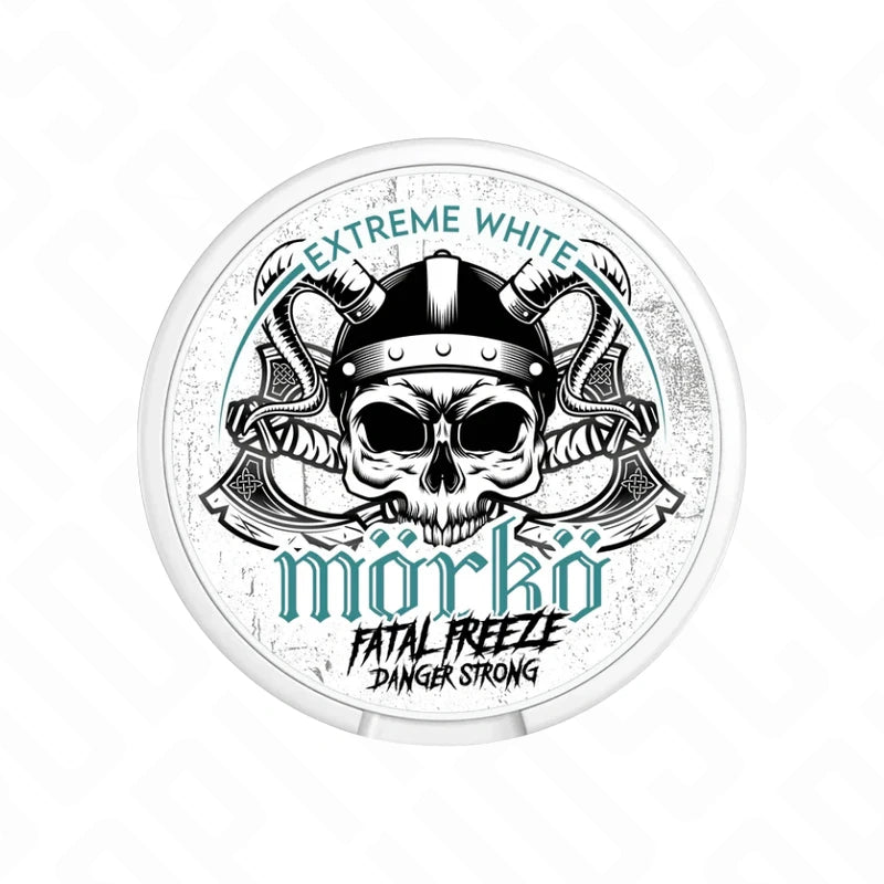 Mörkö Danger Strong Fatal Freeze 51mg Nicotine Pouches Nicobros