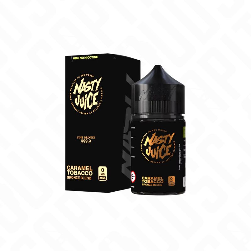 nasty caramel tobacco Nasty Bronze Blend Shortfill
