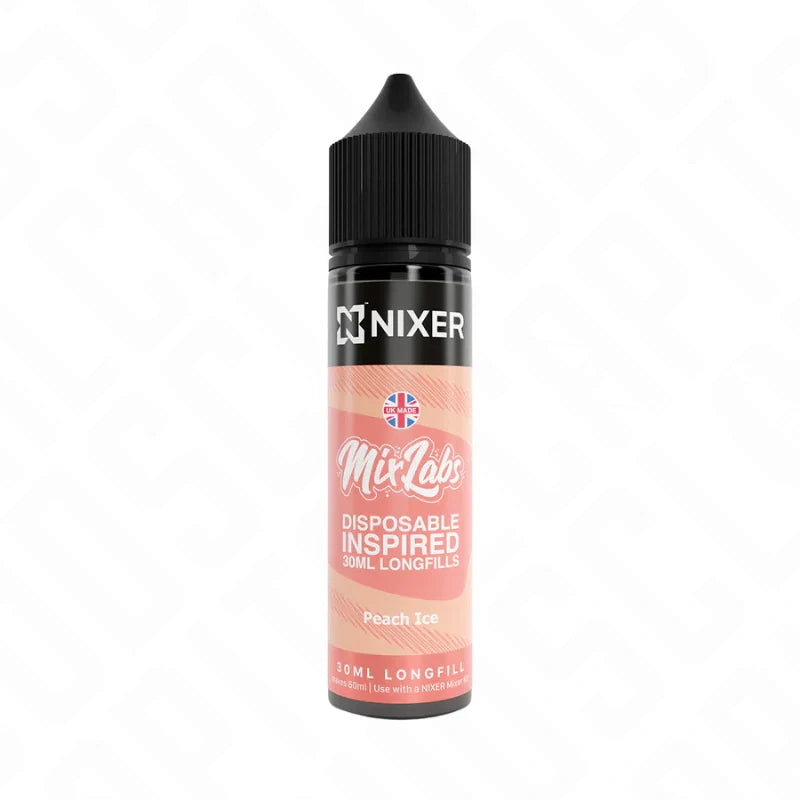 Nixer X Mix Labs Peach Ice Concentrate Longfill