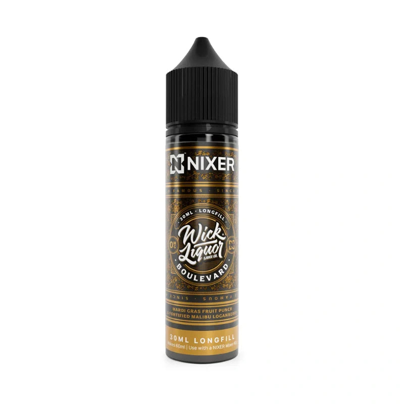 Nixer X Wick Liquor Boulevard Concentrate Longfill