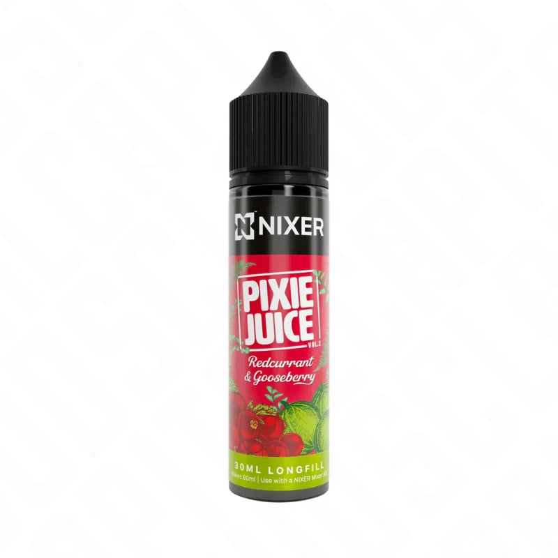 Nixer X Pixie Juice Redcurrant & Gooseberry Concentrate Longfill
