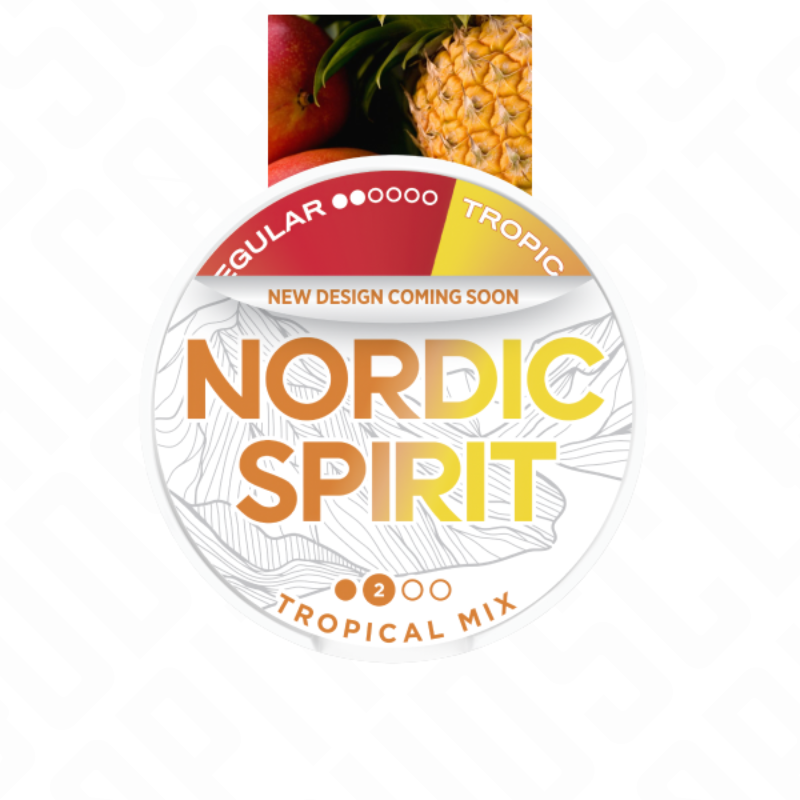Nordic Spirit Regular 6mg Nicotine Pouches Nordic Spirit