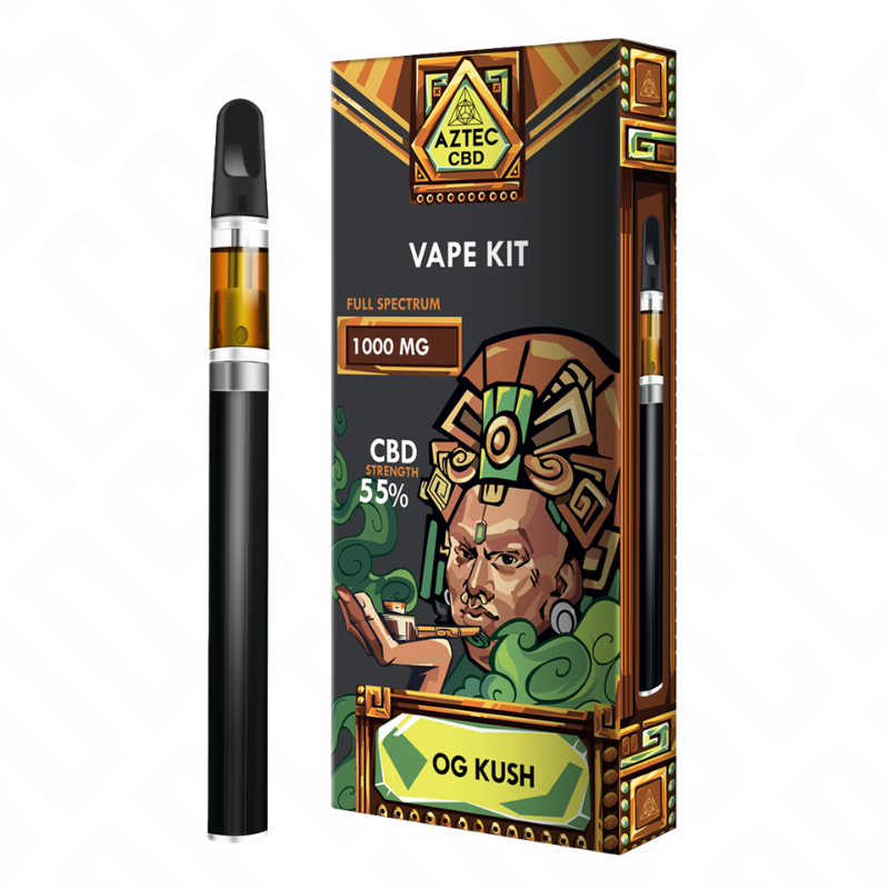 Aztec CBD 1000mg Vape Kit