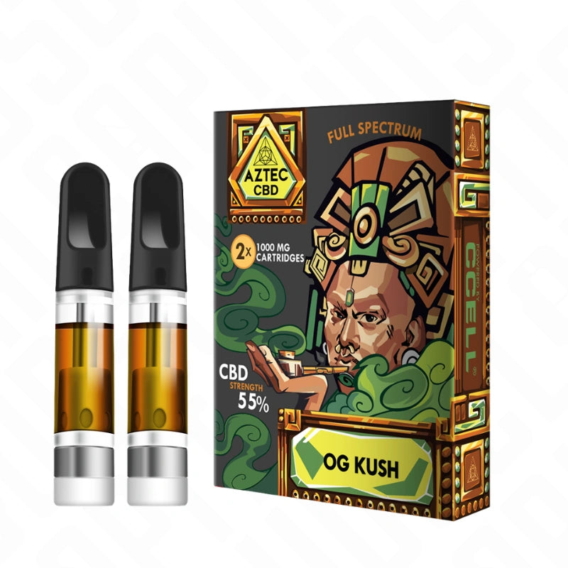 Aztec CBD 1000mg Replacement Pods