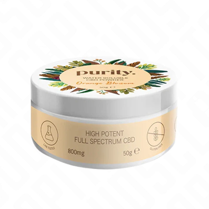 Purity 800mg Full-Spectrum High Potency CBD Water Soluble Powder 50g