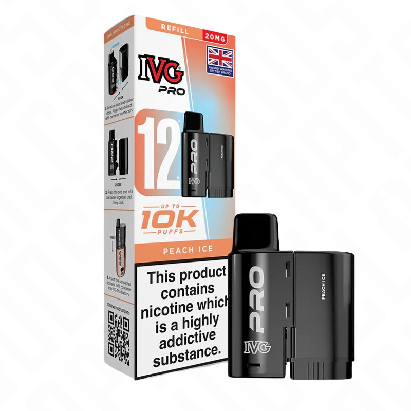 IVG Pro 12 Prefilled Replacement Pods (20mg)