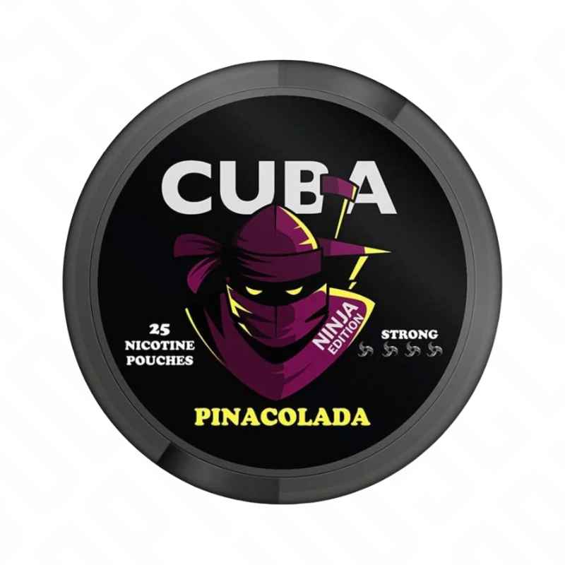CUBA Ninja 30mg Nicotine Pouches Nicotobacco Factory
