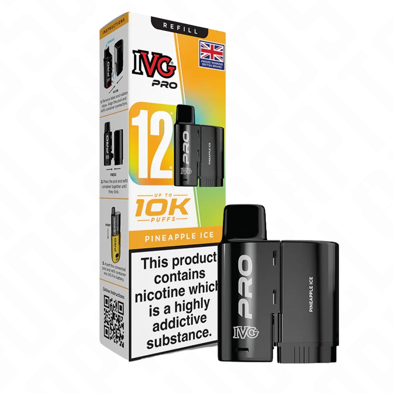 IVG Pro 12 Refill Replacement Pods (10mg)