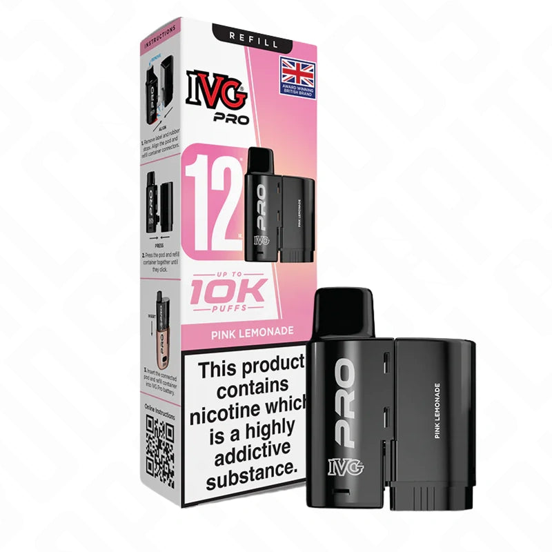 IVG Pro 12 Prefilled Replacement Pods (20mg)