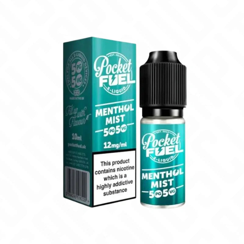 Pocket Fuel Menthol Mist 10ml Freebase E-Liquid