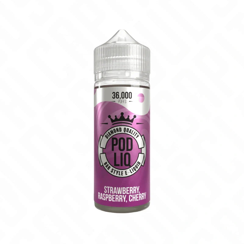 Pod Liq Shortfill - Strawberry Raspberry Cherry Riot Squad