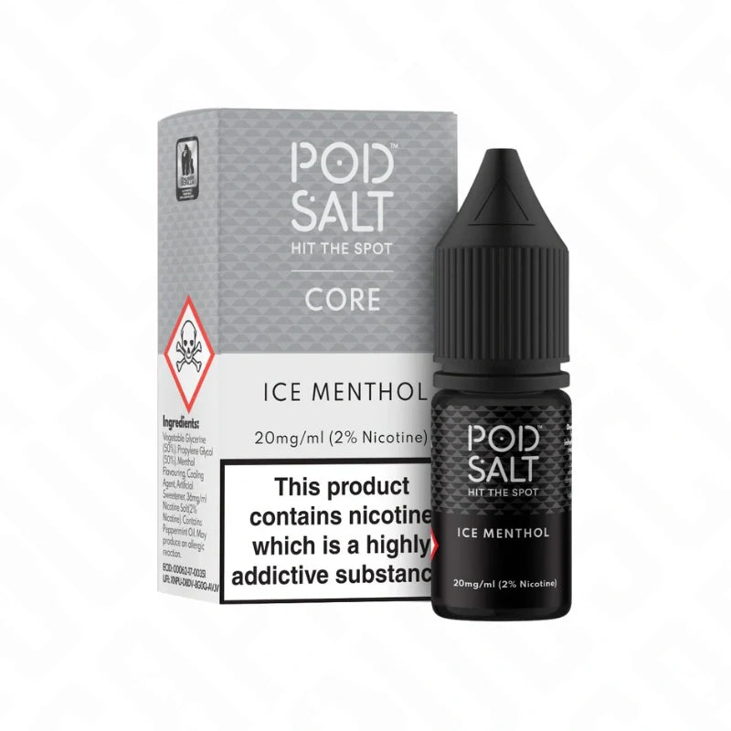 Pod Salt Core Menthol 50/50 Nic Salt 10ml