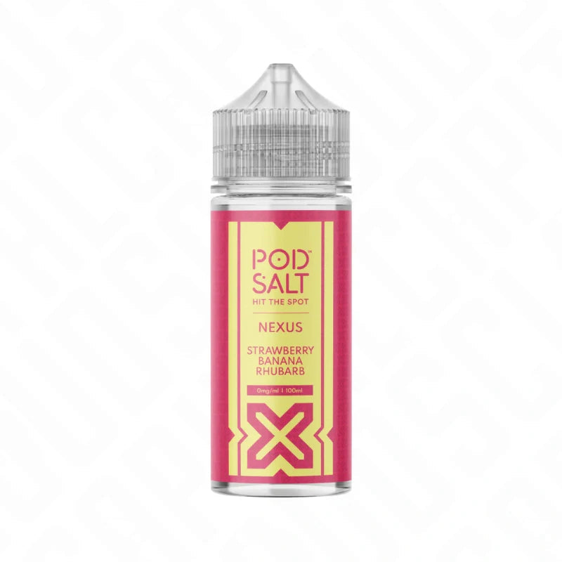 Pod Salt Nexus Shortfill - Strawberry Banana Rhubarb Pod Salt