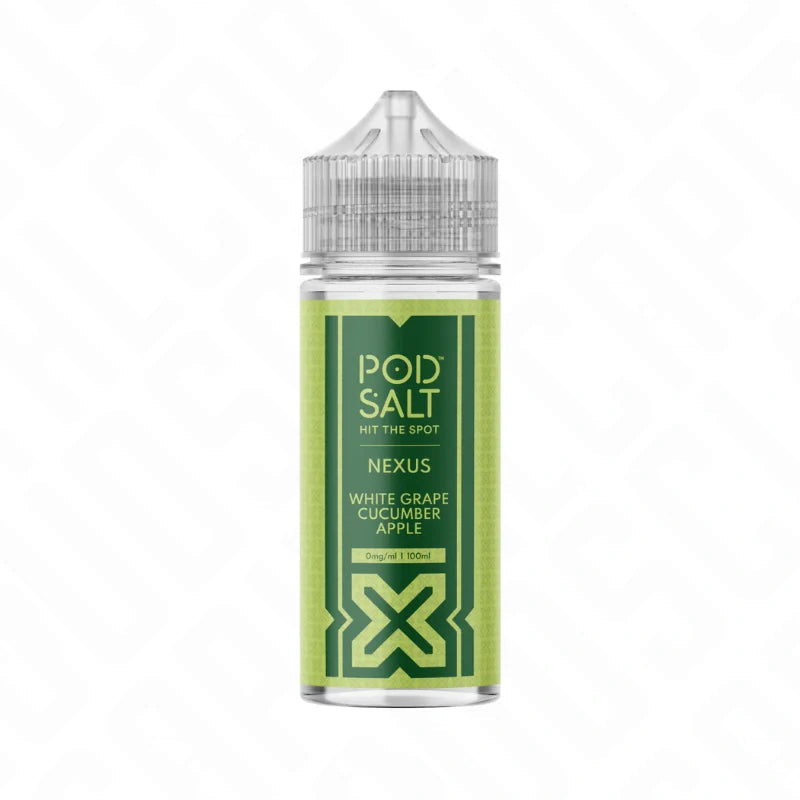 Pod Salt Nexus Shortfill - White Grape Cucumber Apple Pod Salt