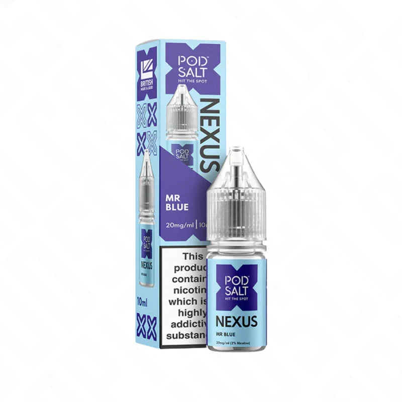 Pod Salt Nexus Nic Salt 10ml - Mr Blue 