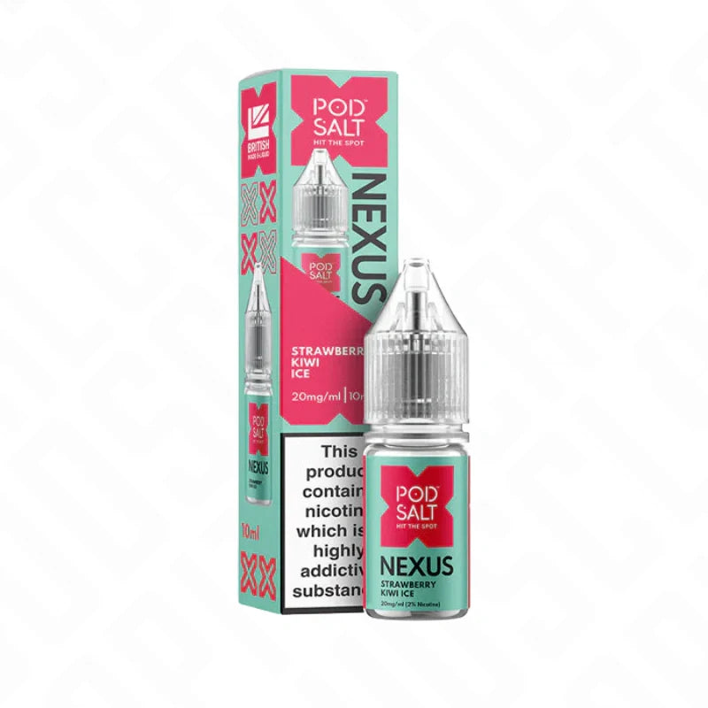 Pod Salt Nexus Nic Salt 10ml - Strawberry Kiwi Ice