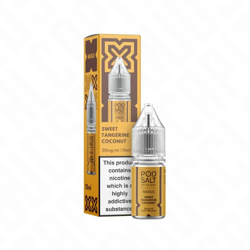 Pod Salt Nexus Sweet Tangerine Coconut 50/50 Nic Salt 10ml