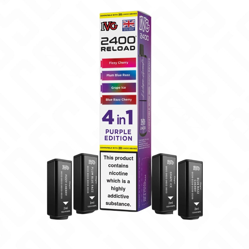 IVG 2400 Reload Multi Edition Prefilled Pods
