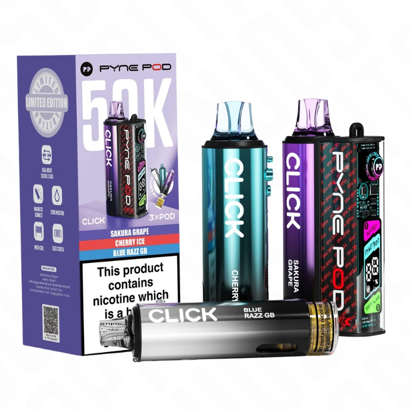 Pyne Pod Click 50K Prefilled Pod Vape Kit