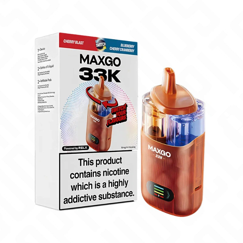 Relx Maxgo 33K Prefilled Pod Vape Kit